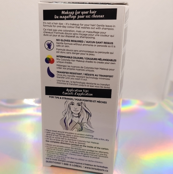 L'Oreal Purple Colorista Hair Makeup - Picture 4 of 4